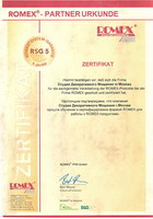Сертификат Romex СДМ